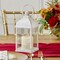 LED Decorative Lanterns - Set of 6 - Kate Aspen Vintage Rustic Home D&#xE9;cor Lantern Tabel Centerpiece for Wedding, Bridal Shower, Anniversary Party - White Marrakesh